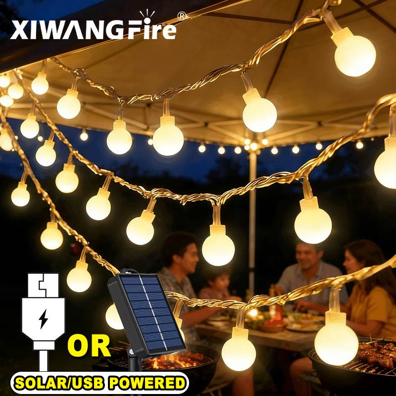 Lampki solarne/USB/bateryjne,  – Lighting Decoration Ideas recenzja i cena