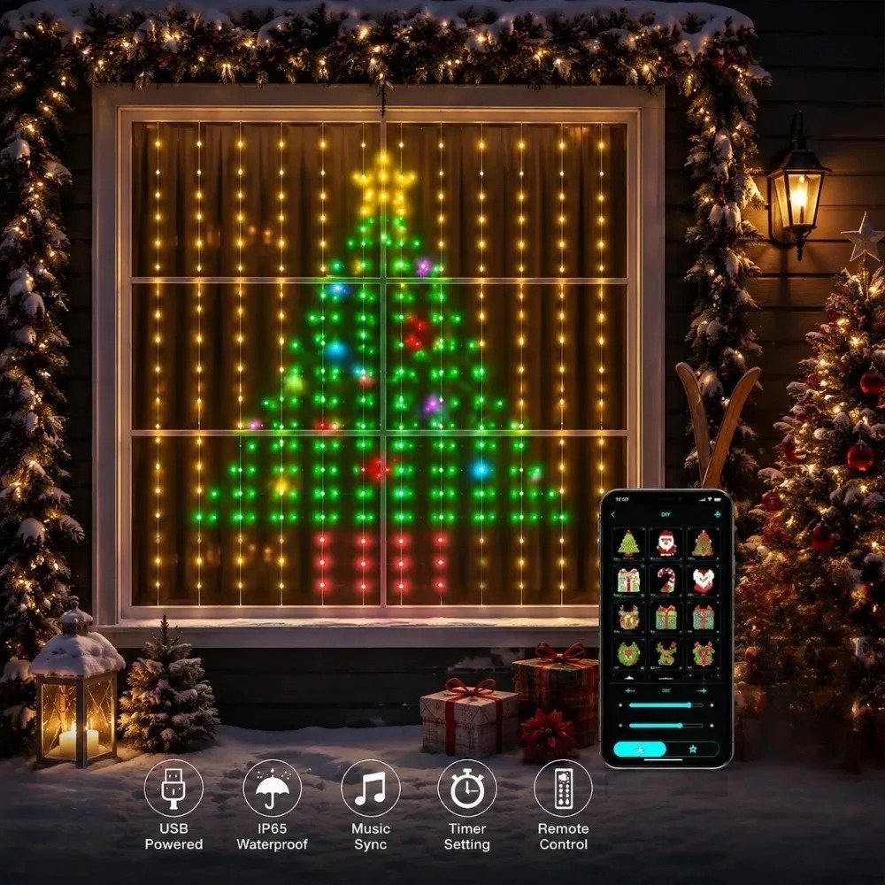 Świąteczne lampki LED w formie – Lighting Christmas Decor recenzja i cena